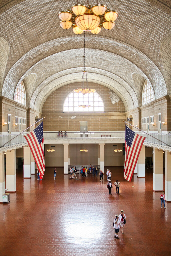 Ellis Island Immigration Museum + Don't leave the big apple without visiting these National Parks in New York City! Save this pin and click through to learn more about when you should visit and get inside tips on how to make the most of your time at places like the Statue of Liberty National Monument. We also include a list of upstate NY Parks, a list of all national parks in New York, and more. // Local Adventurer #seeyourcity #nycgo #nyc #iloveny #newyork #newyorkcity #visittheusa