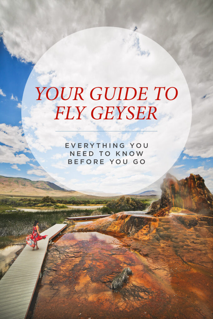 Visiting Fly Geyser in Nevada? Save this pin and check out how to book a tour. The fly geyser in nevada has always been on private property, but the new owners have recently opened it up nature walk tours. Learn what they are doing with the land at fly ranch, get photography tips, and a checklist of other items you should bring. // Local Adventurer #localadventurer #travelnevada #dfmi #nevada #flygeyser #blackrockdesert #desert