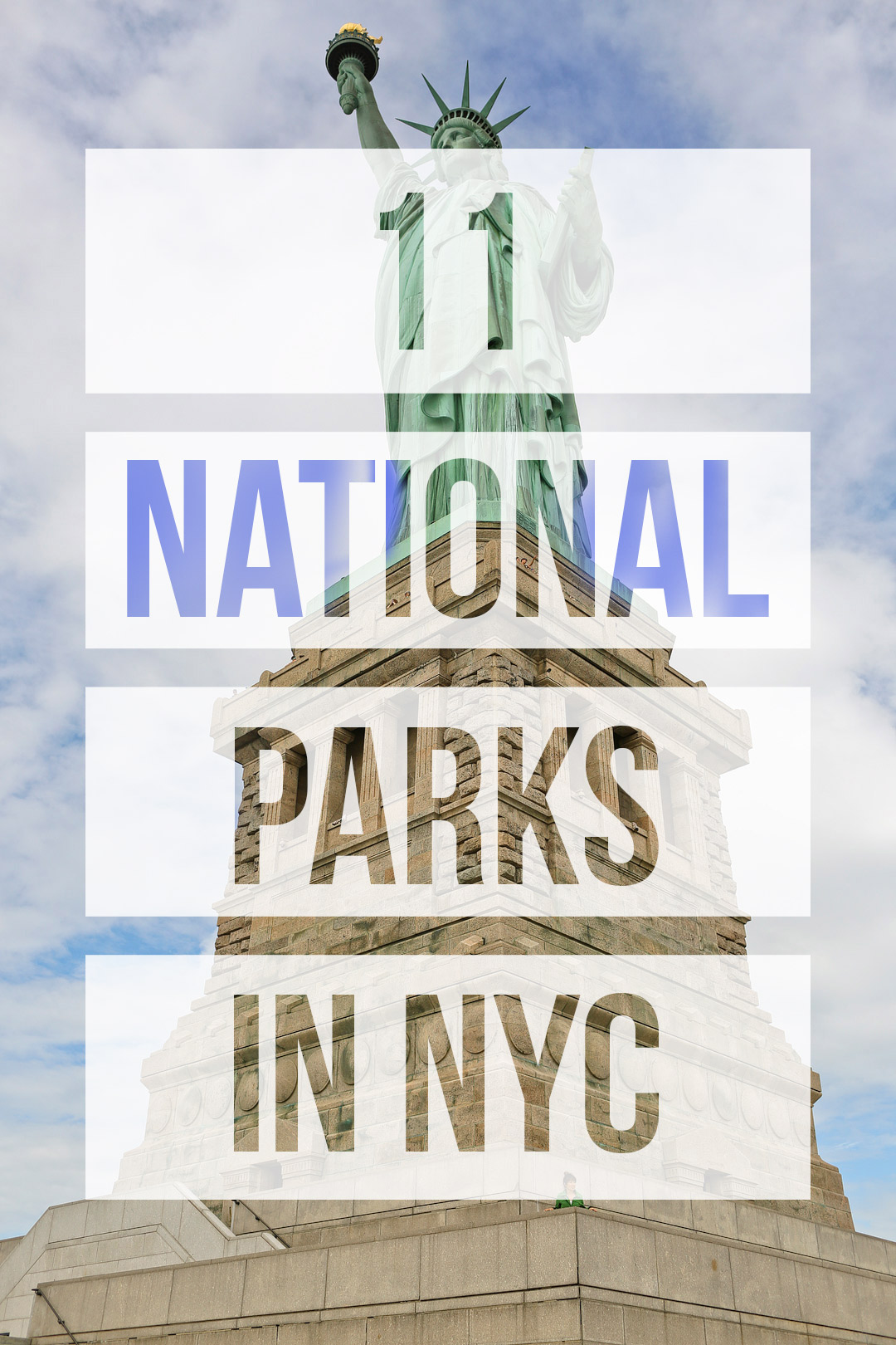 Visiting the big apple and want to see the national parks in new york city? Save this pin and click through to learn about all 11. We include tips to help you plan your visit to some of the best east coast national parks, like the Statue of Liberty National Monument. We also have resources like NYs parks map, a list of state parks in upstate ny, and national parks in upstate new york. // Local Adventurer #seeyourcity #nycgo #nyc #iloveny #newyork #newyorkcity #visittheusa