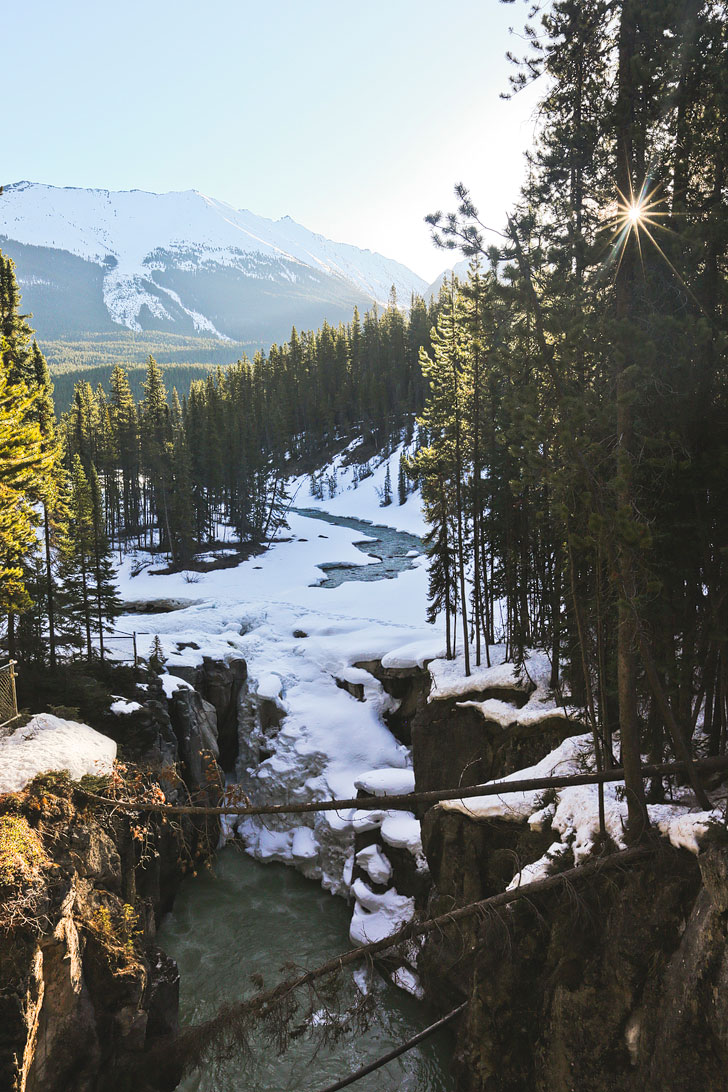 Sunwapta Falls + 15 Unforgettable Things to Do in Jasper National Park | If you're headed to the Canadian Rockies, you need to visit Jasper National Park. It is one of the most beautiful places for anyone who loves nature, photography, or adventure. Click on this article to find out what you need to add to your bucket list // Local Adventurer #jasper #alberta #canada