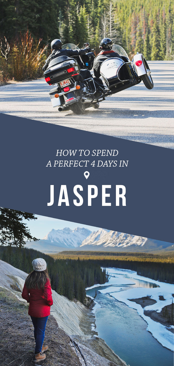 The Canadian Rockies are stunning in winter and summer, but when is the best time visit Jasper National Park? Check out this article to find out what season the locals love, that their favorite Jasper activities are, and what you can't miss! It's truly one of the most beautiful places in Canada // Local Adventurer #jasper #alberta #canada
