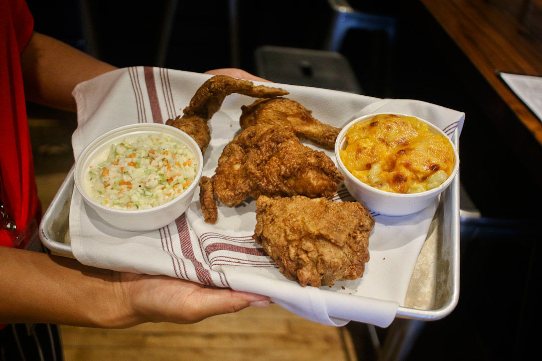 Hops Chicken Ponce City Market + You Essential Guide to PCM Atlanta - the best shops, restaurants, and bars // Local Adventurer #localadventurer #atlanta #food #foodie #pcm #ponce #atl #georgia #ga #usa #travel #friedchicken