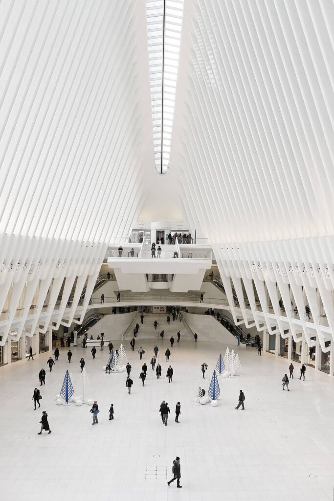The Oculus, World Trade Center's Transportation Hub, New York City + 25 Most Instagrammable Spots in NYC
