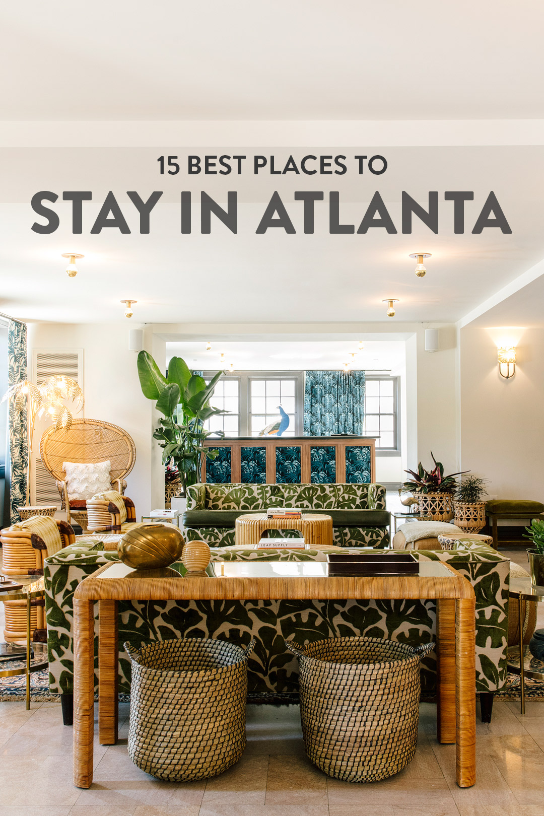 15 Best Places to Stay in Atlanta Georgia // Local Adventurer #atlanta #georgia #usa #travel #hotels