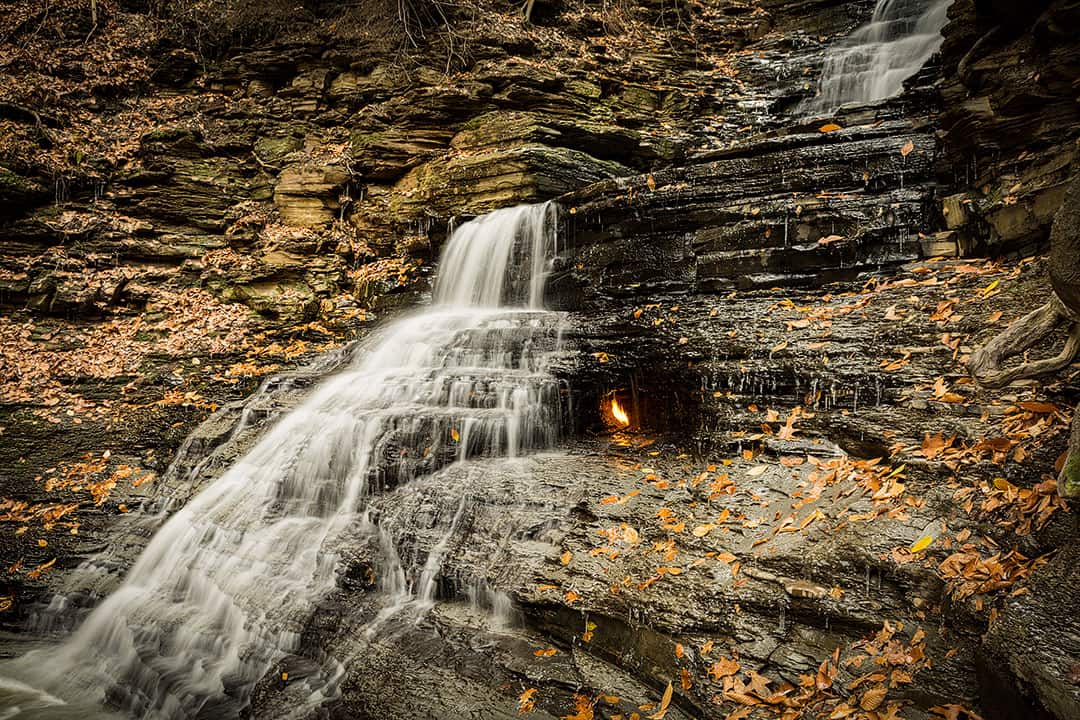 Eternal Flame Falls NY + 21 Best Places to Visit Upstate NY