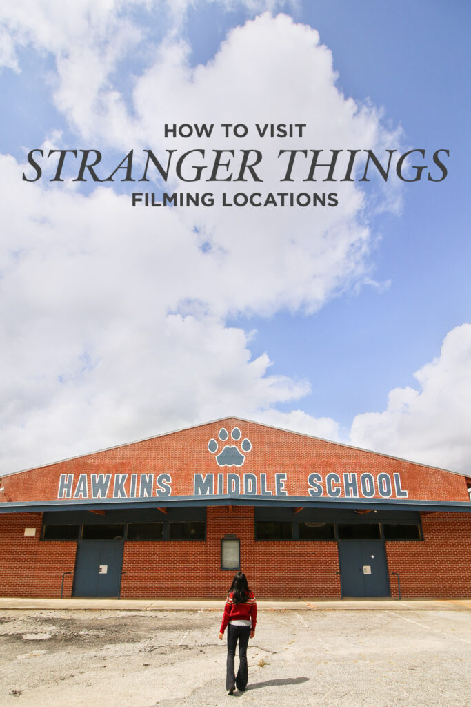 Where is Stranger Things Filmed? Check out the 11 Best Stranger Things Filming Locations You Should Visit Now // Local Adventurer #atlanta #georgia #usa #travel #tvshows #filmlocation #strangerthings