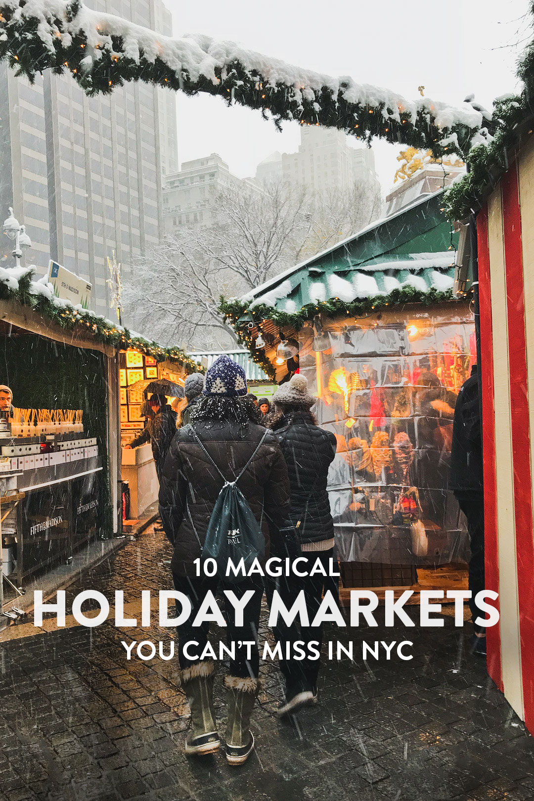 10 Christmas Markets in NYC You Should Visit This Winter + Holiday Market New York City // Local Adventurer #nyc #newyork #christmas