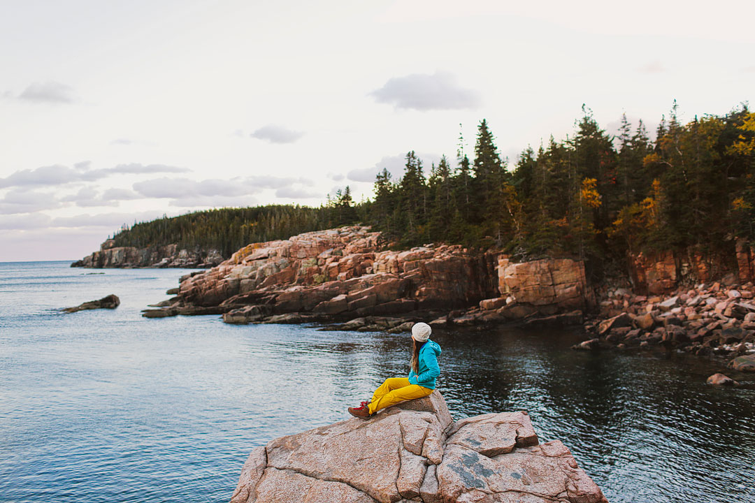 Otter Cliffs in Acadia National Park