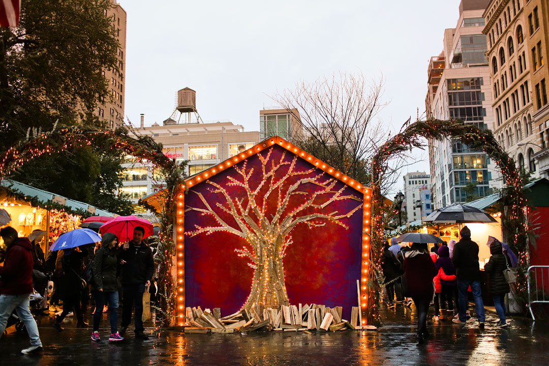 Union Square Christmas Market NYC + New York City Holiday Markets | LocalAdventurer.com