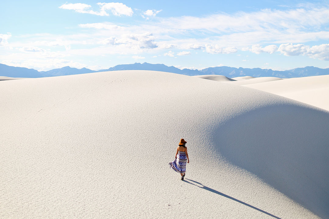 White Sands National Monument in New Mexico