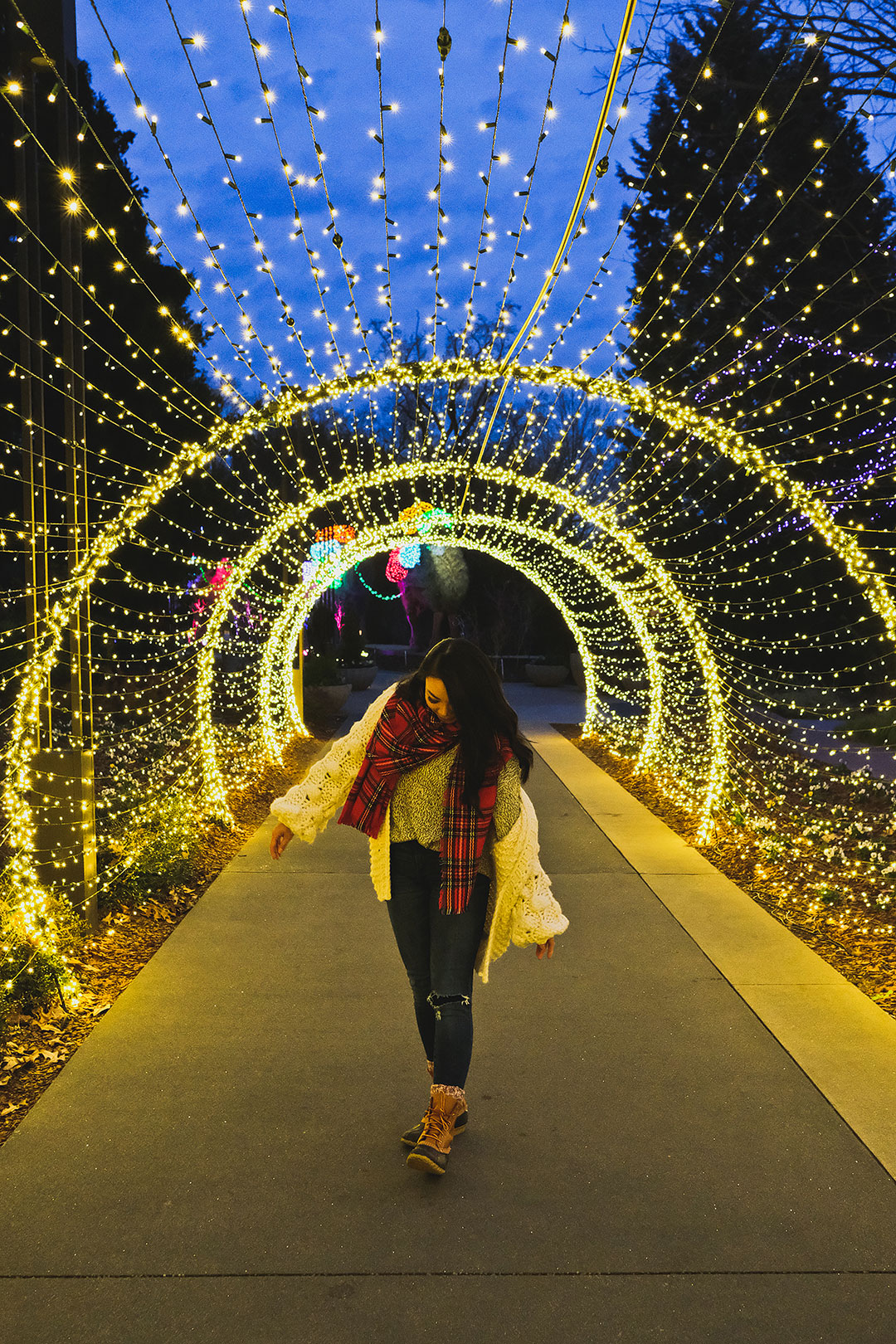 Atlanta Botanical Garden Lights + Christmas Lights Atlanta