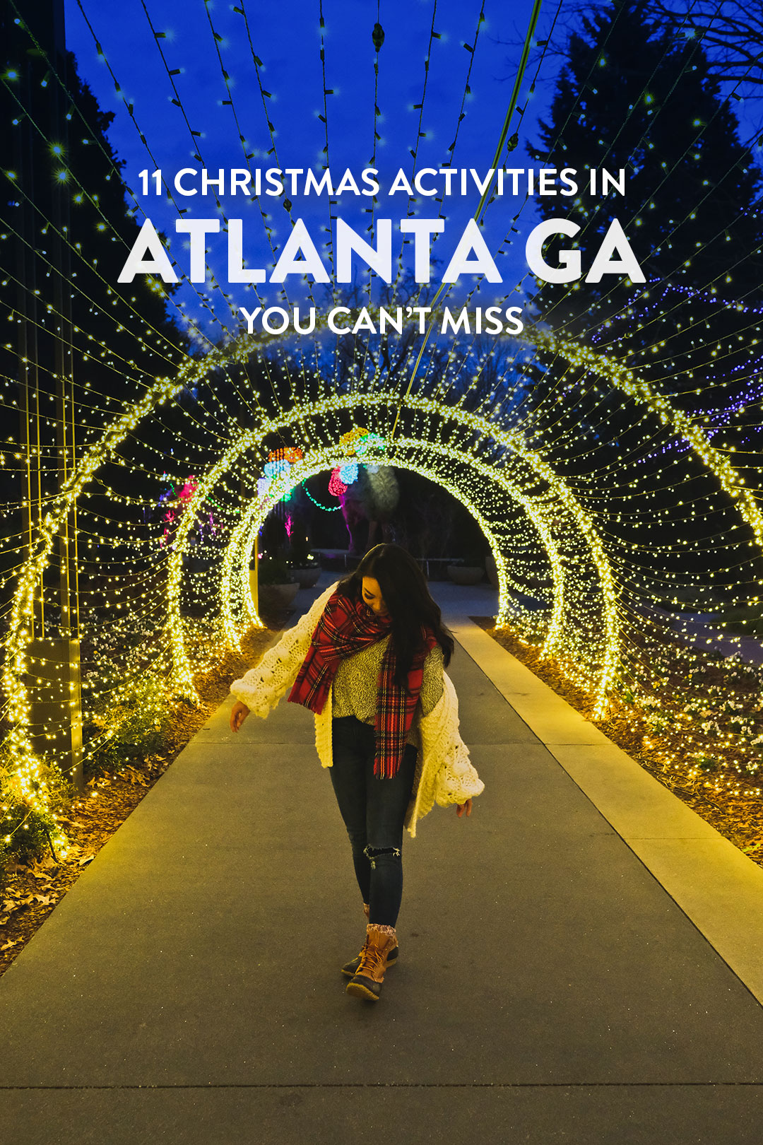 Best Places to See Christmas Lights in Atlanta + Christmas Shopping in Atlanta and Christmas Shows Atlanta | LocalAdventurer.com