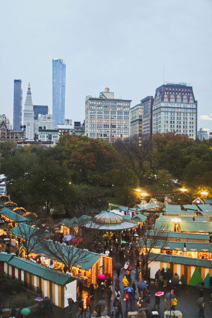 NYC Christmas Markets - Union Square