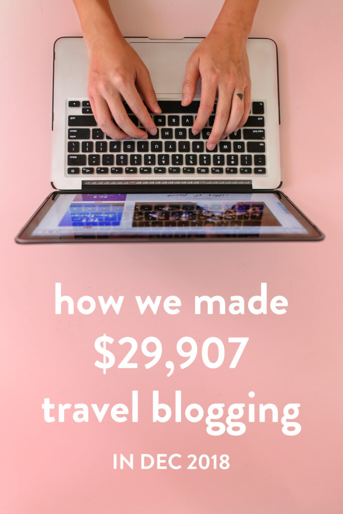How We Made 29.9K Travel Blogging in December // Local Adventurer #blogger #blogincome #incomereport