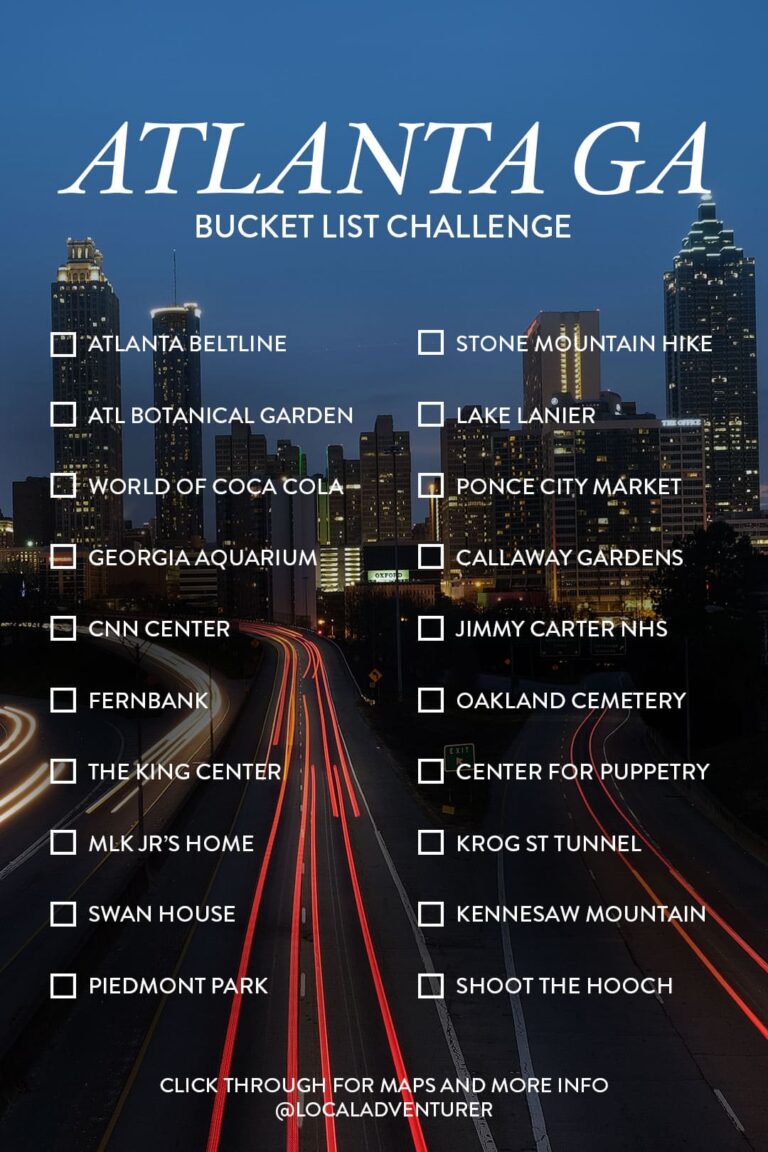 101 Things to Do in Atlanta GA - The Ultimate Atlanta Bucket List