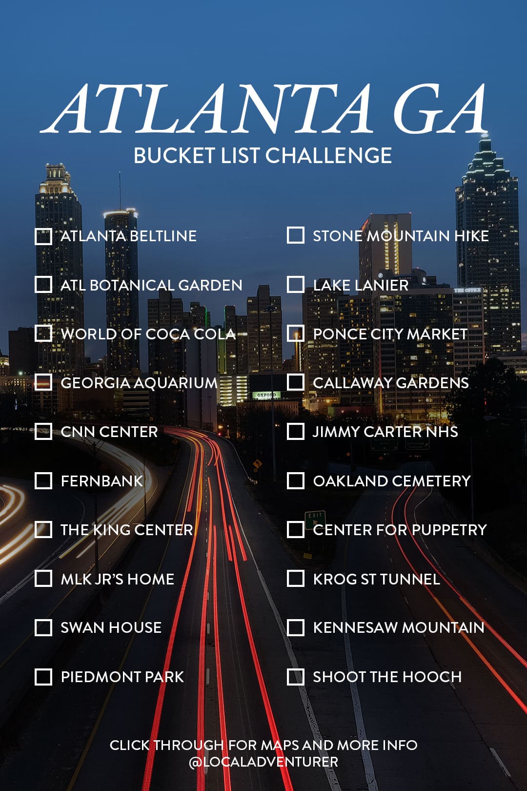101 Things to Do in Atlanta GA The Ultimate Atlanta Bucket List