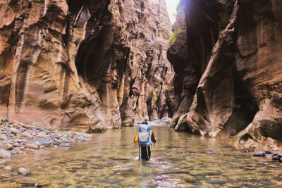 The Narrows Zion Utah National Parks