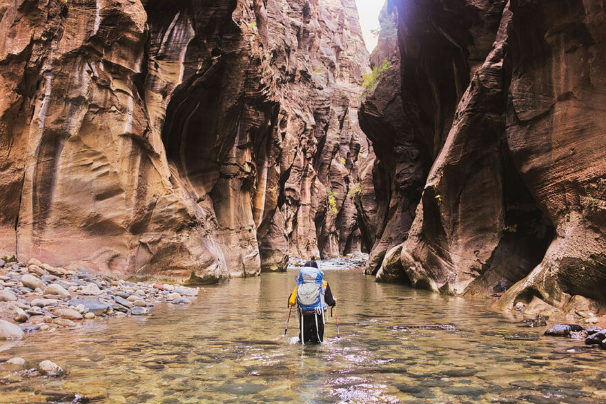 Your Ultimate Guide To Hiking The Narrows Zion National Park Top Down 