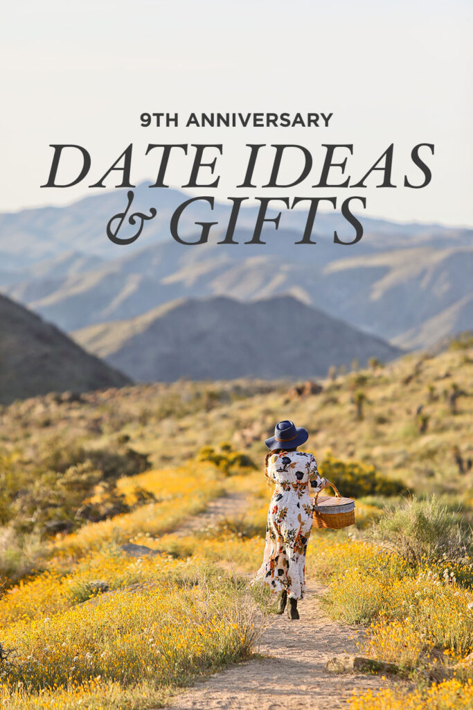 9th Wedding Anniversary Gifts + Date Ideas