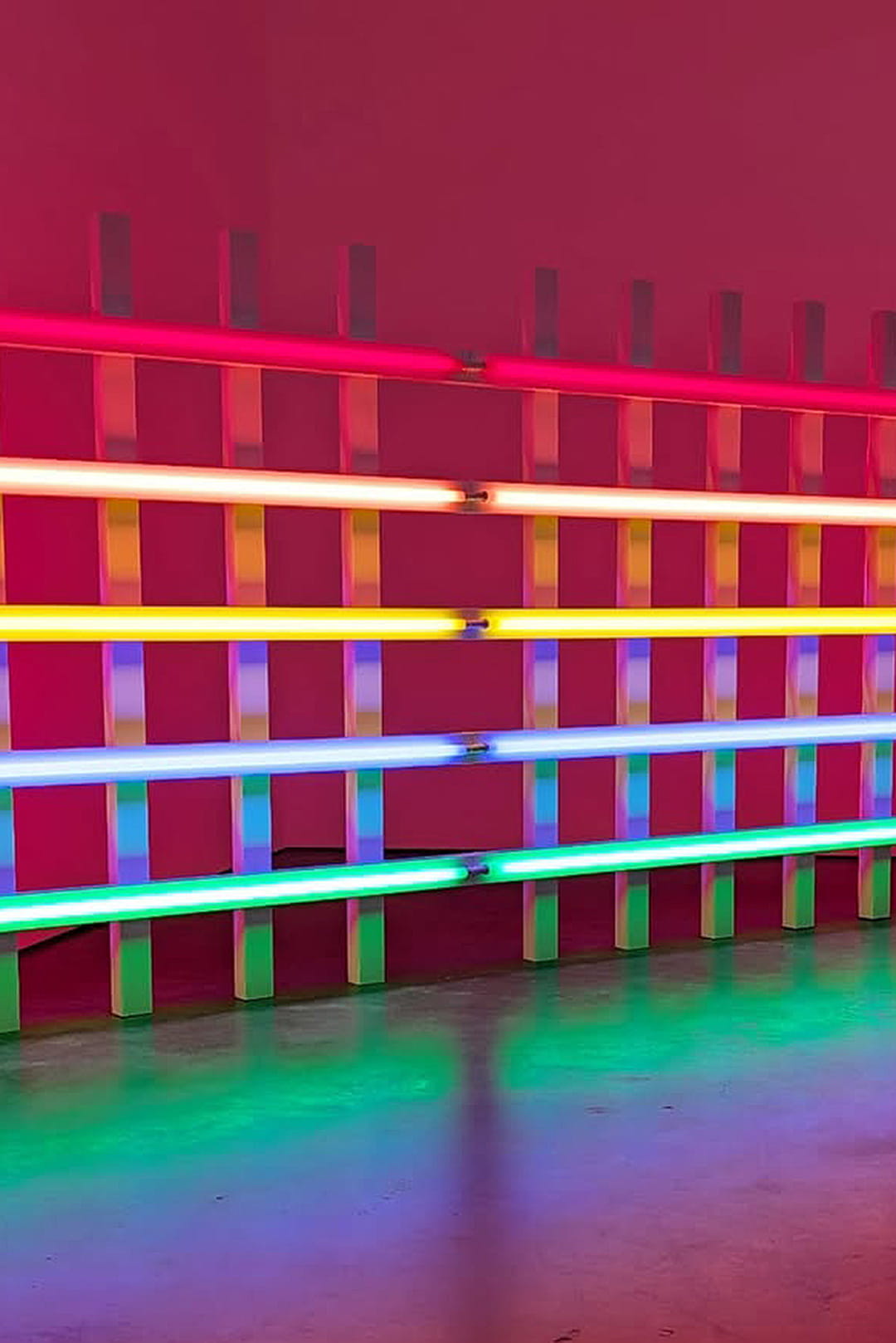 NYC Pop Up GRIDS Dan Flavin