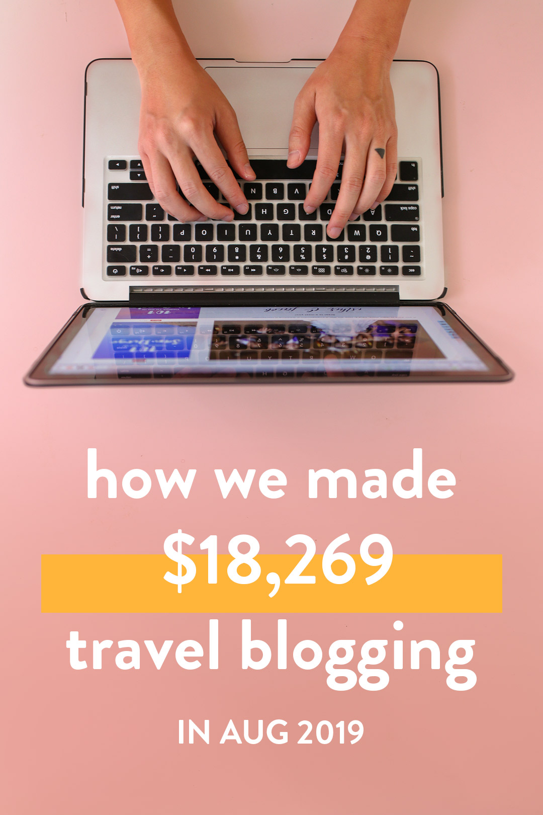 travel blog income report