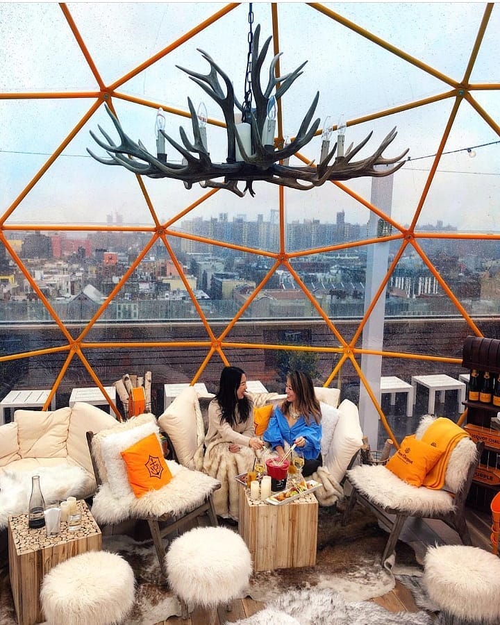 Clicquot Chalet NYC Pop Up // Local Adventurer