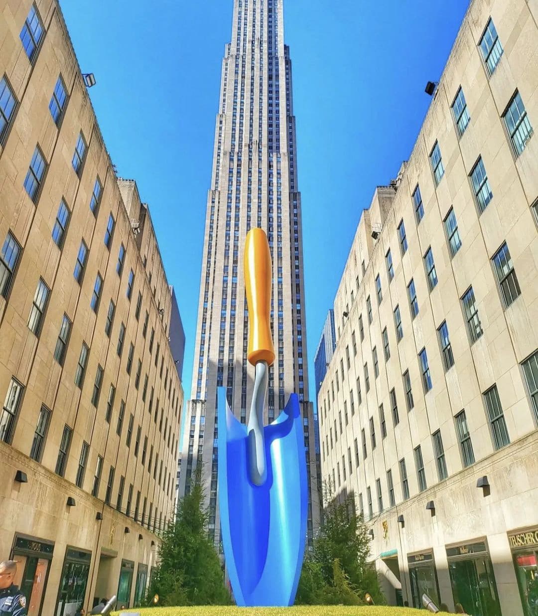 NYC Pop Ups Plantoir Blue