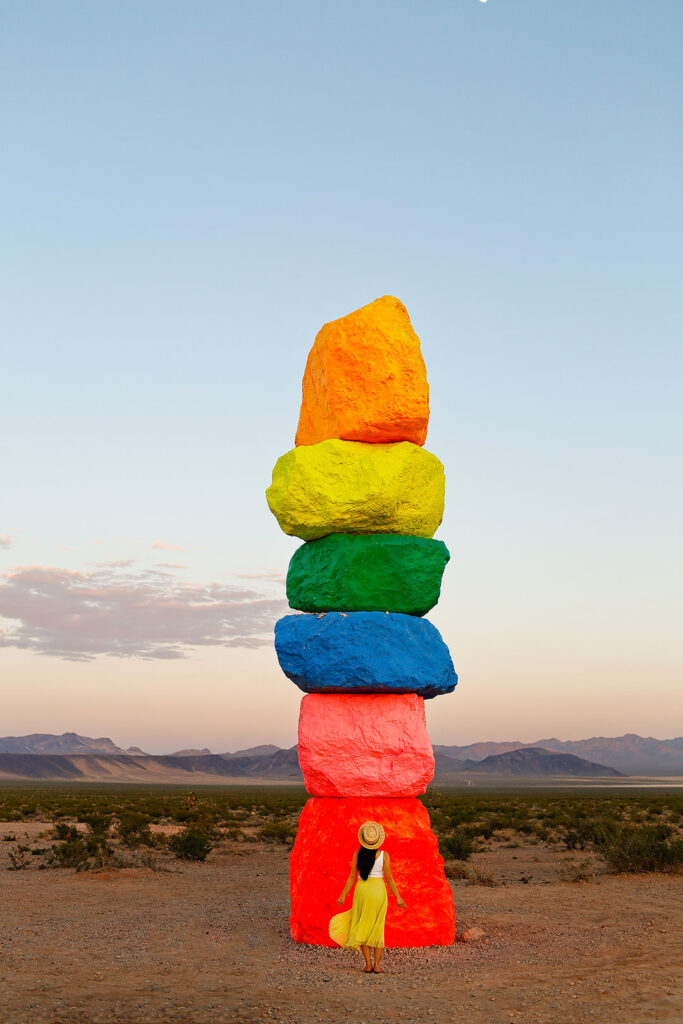Seven Magic Mountains in Southern Nevada + 101 Nevada Attractions to Add to Your State Bucket List