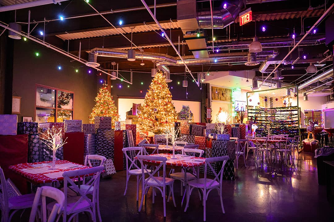 blitzen's antler attic christmas pop up bar las vegas