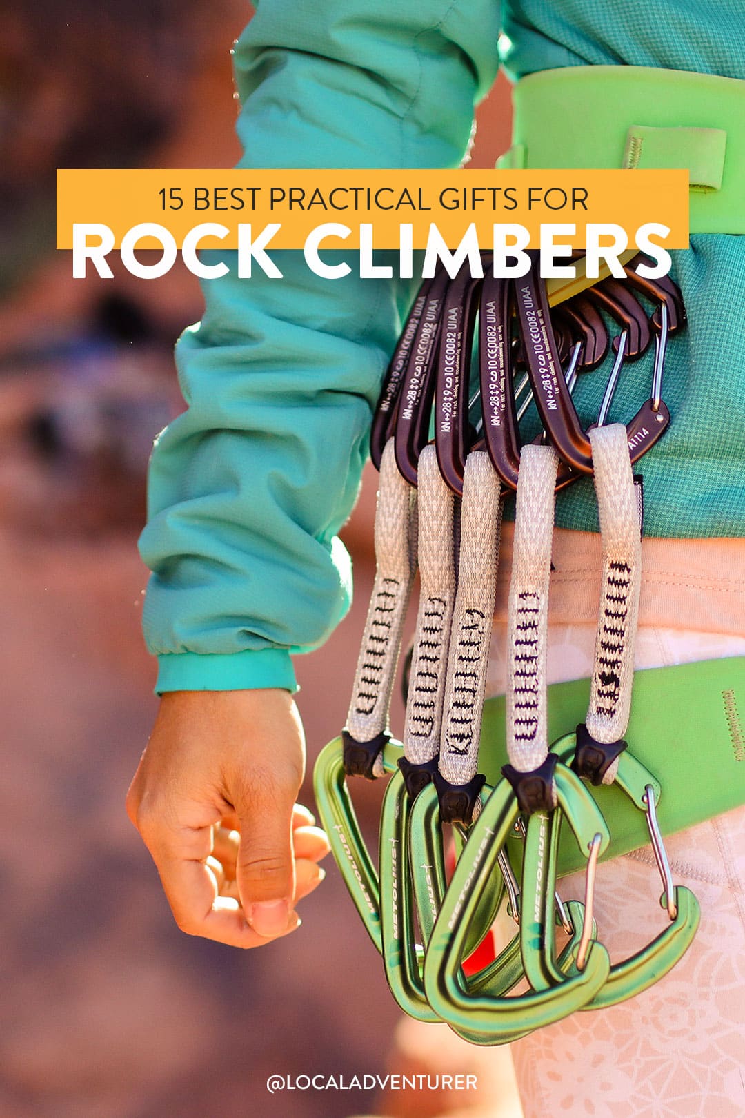 Strengthens your fingers | Rock climber gift with real Climbing Holds Green Climbing MUG 