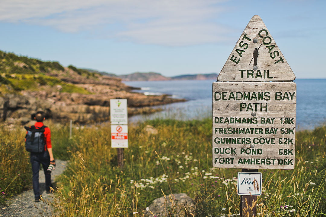 The Famous East Coast Trail Hike off the Coast of Newfoundland and Labrador