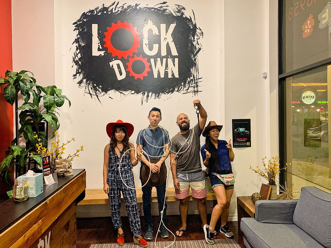 Escape rooms in Las Vegas for up to five players