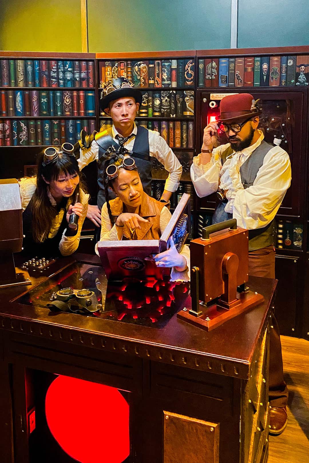 Escape rooms in Las Vegas for up to five players