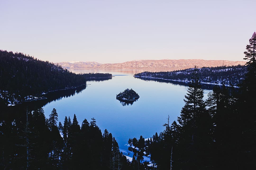 Lake Tahoe + 17 Best Honeymoon Spots in the US