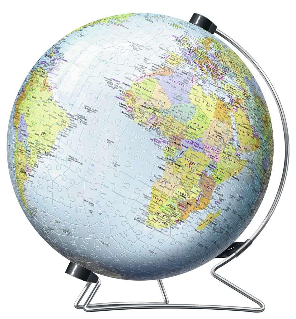 The Globe 3D Puzzle + 15 Best Travel Puzzles to Work on Until Your Next Trip
