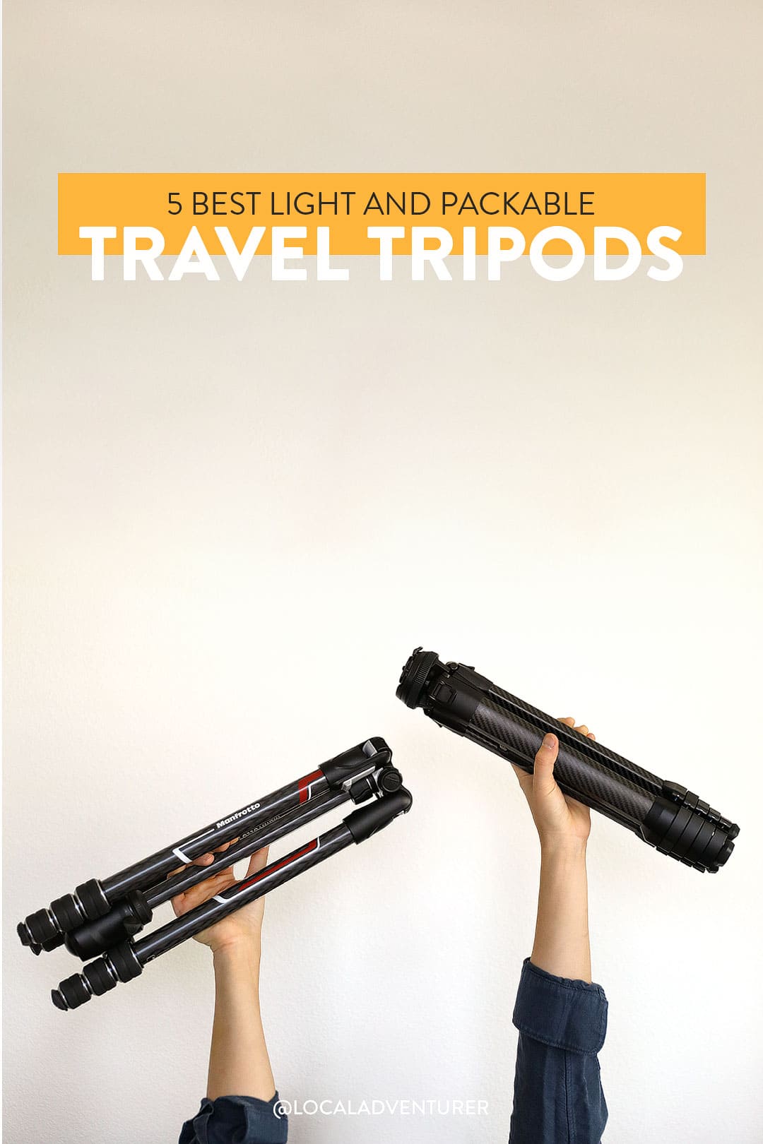 best travel tripod for mirrorless camera