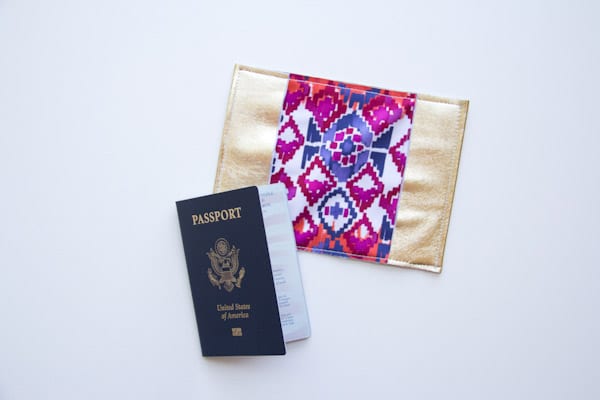 DIY Passport Holder + 21 Insanely Creative Travel DIY Projects