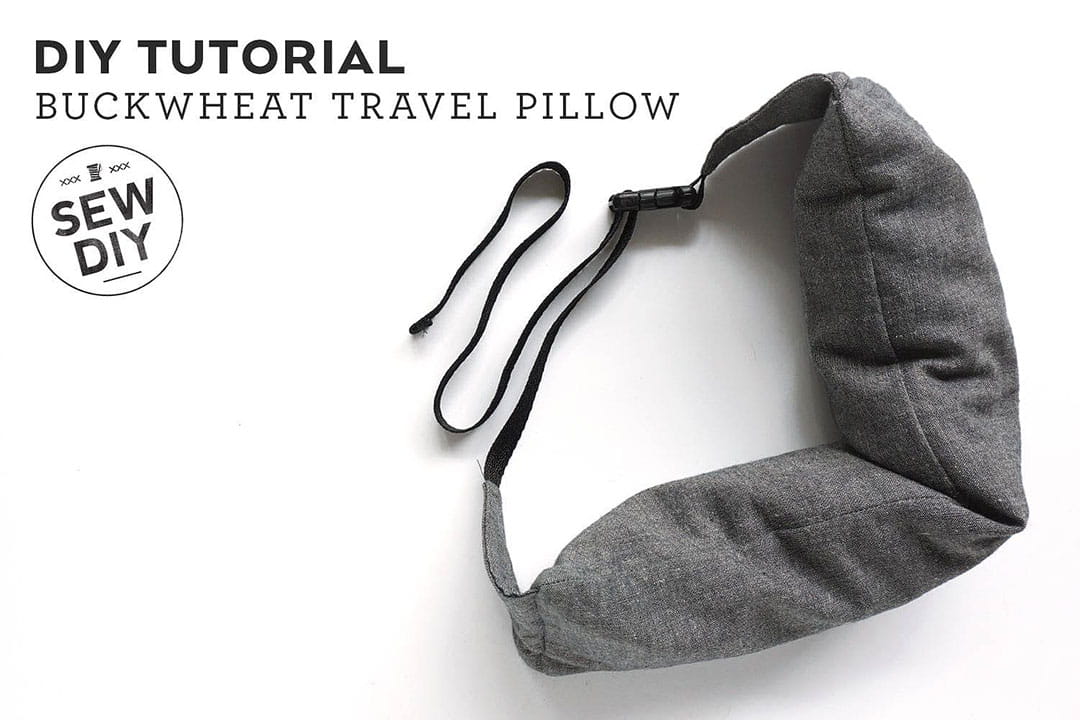 DIY Travel Pillow + 21 Insanely Creative Travel DIY Projects