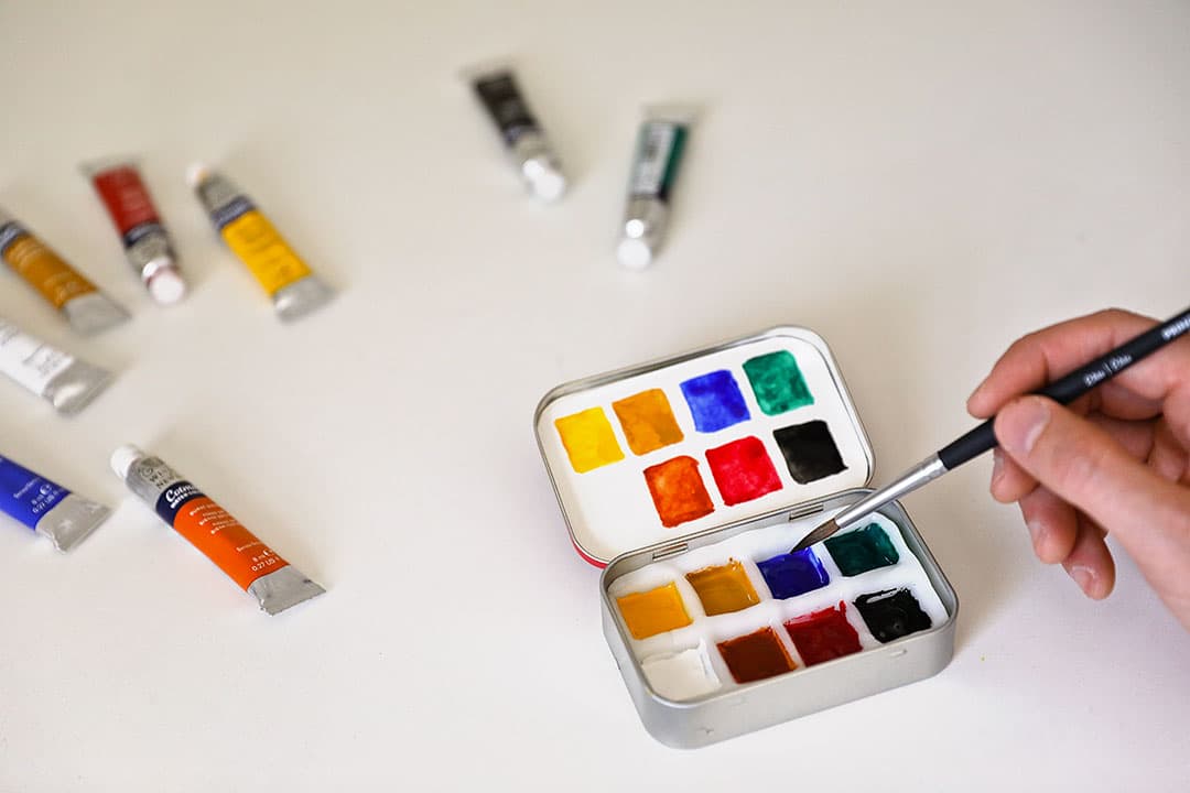 How to Make An Easy DIY Travel Watercolor Set » Local Adventurer