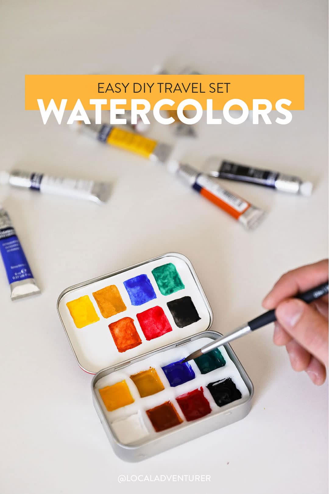 Watercolor Travel Kit 