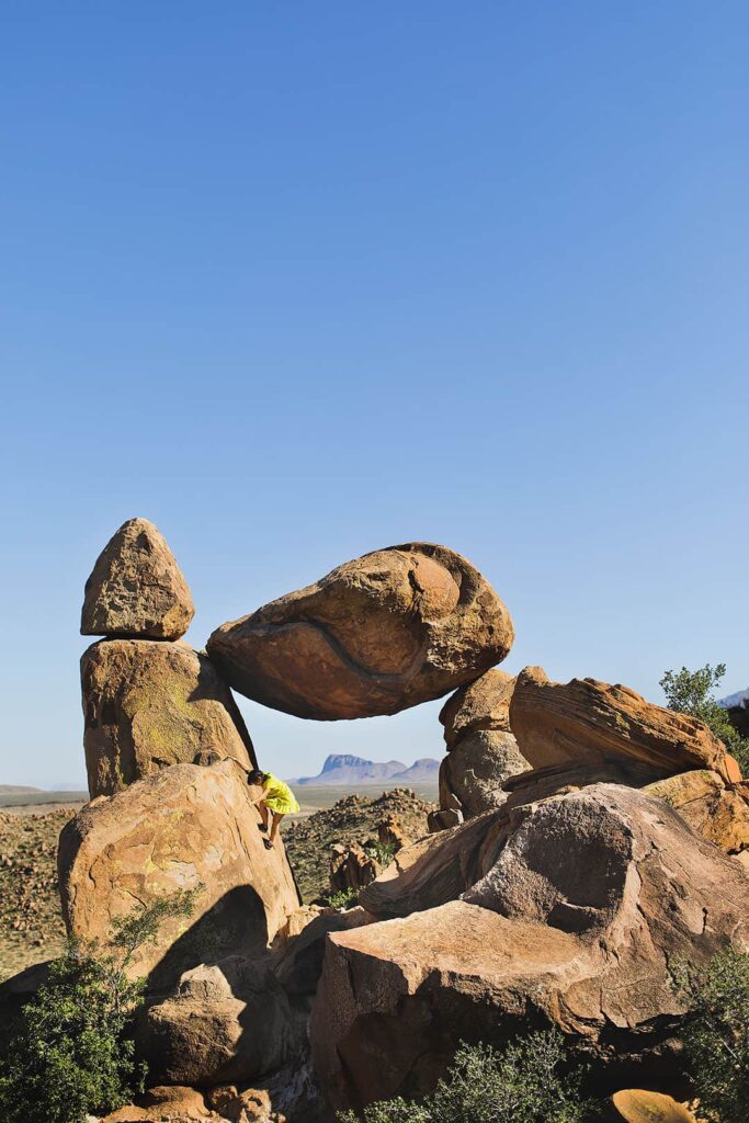 Balanced Rock + 11 Amazing Things to Do in Big Bend National Park