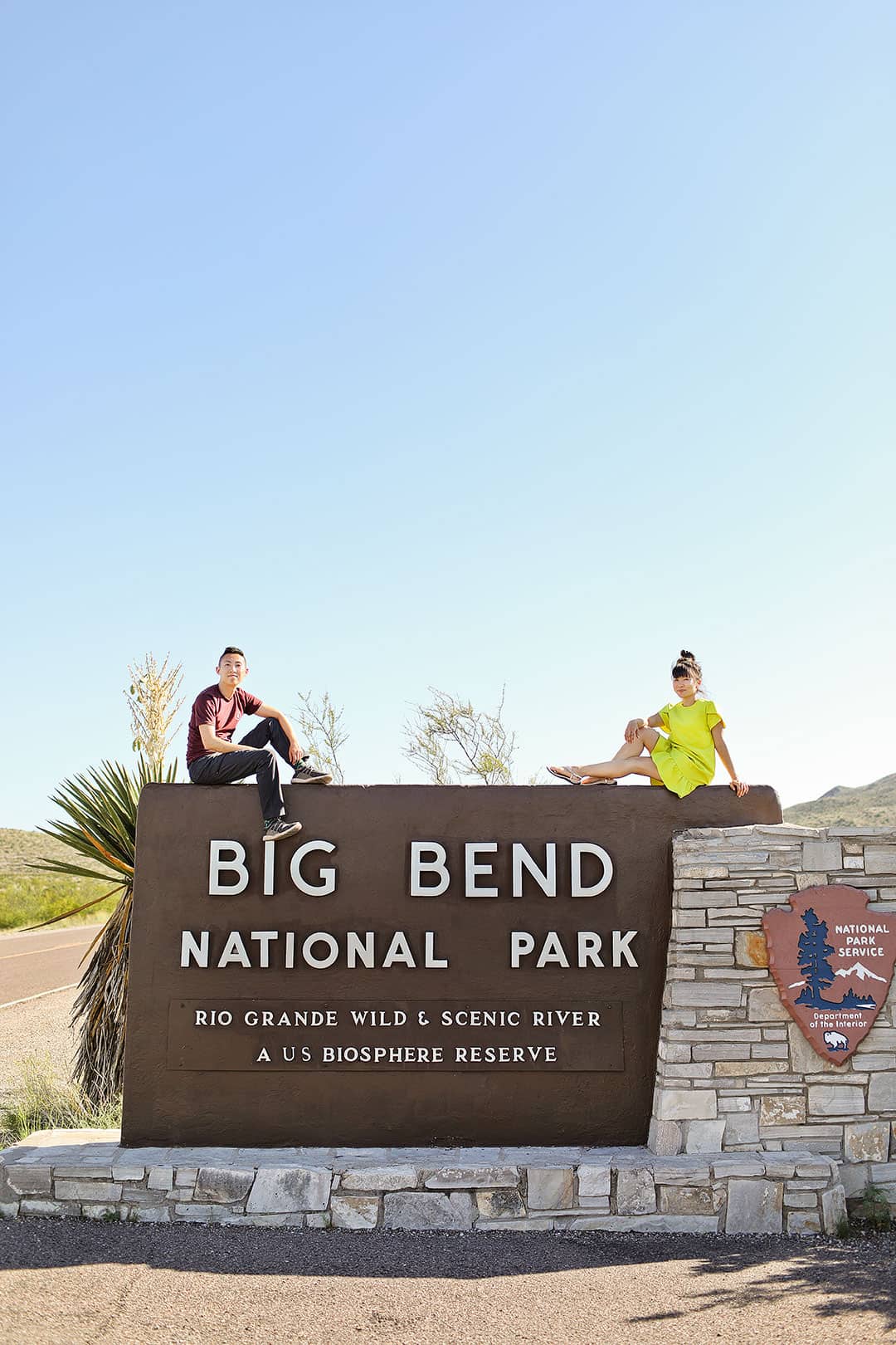 Big Bend National Park Sign