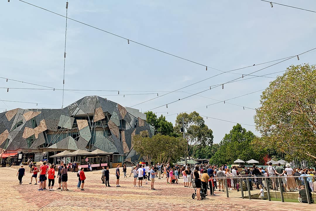 Federation Square Melbourne Australia