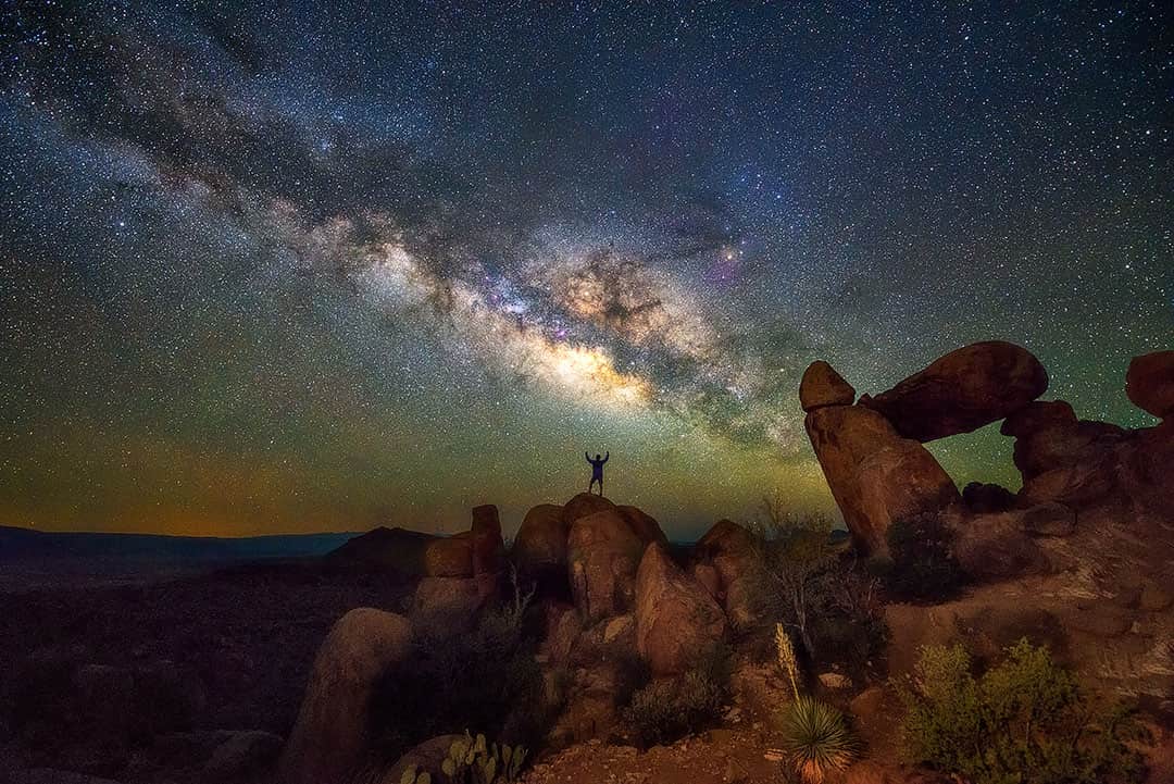 Milky Way Big Bend Stars