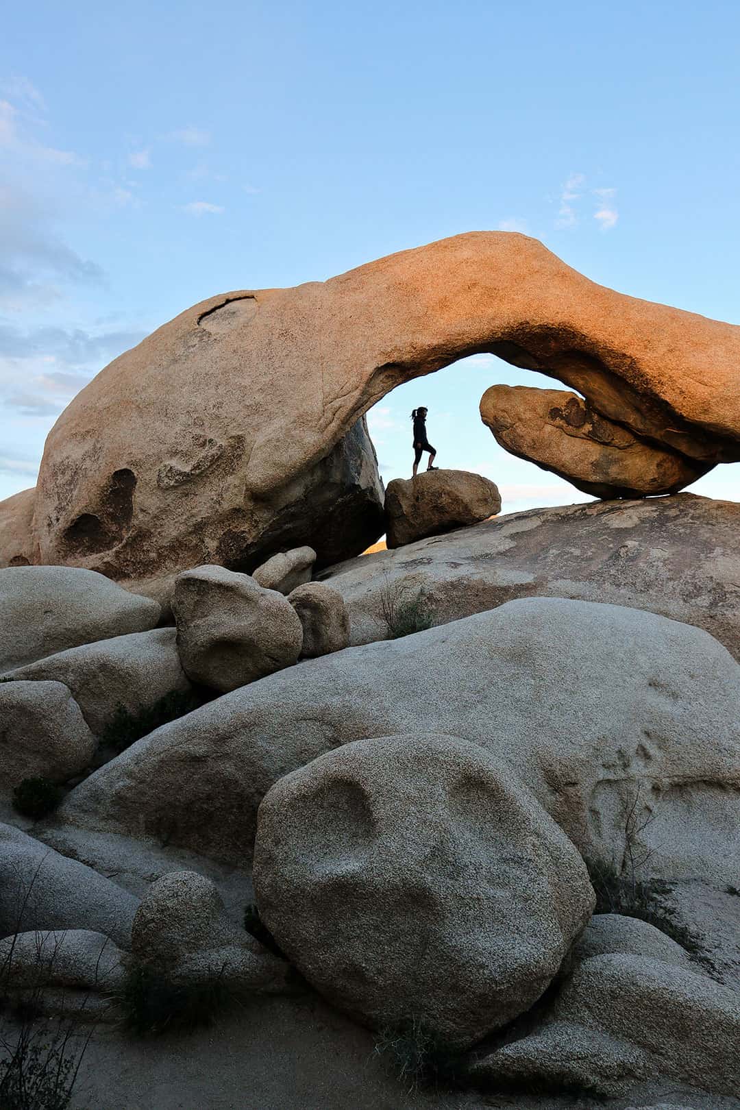 Arch Rock Nature Trail in Joshua Tree National Park