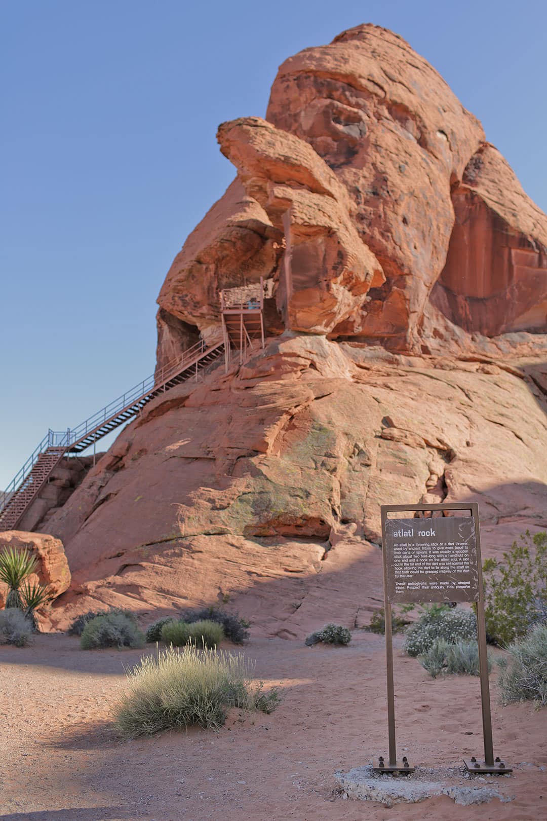 Atlatl Rock Valley of Fire