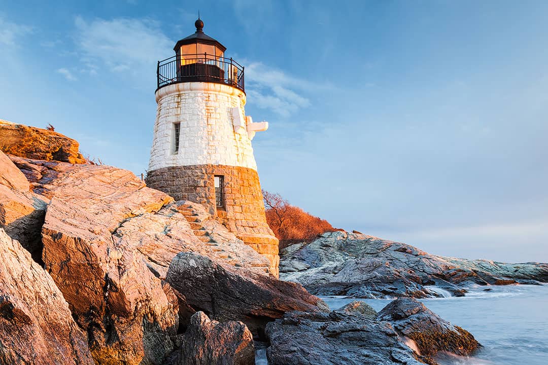 Castle Hill Newport RI Lighthouse