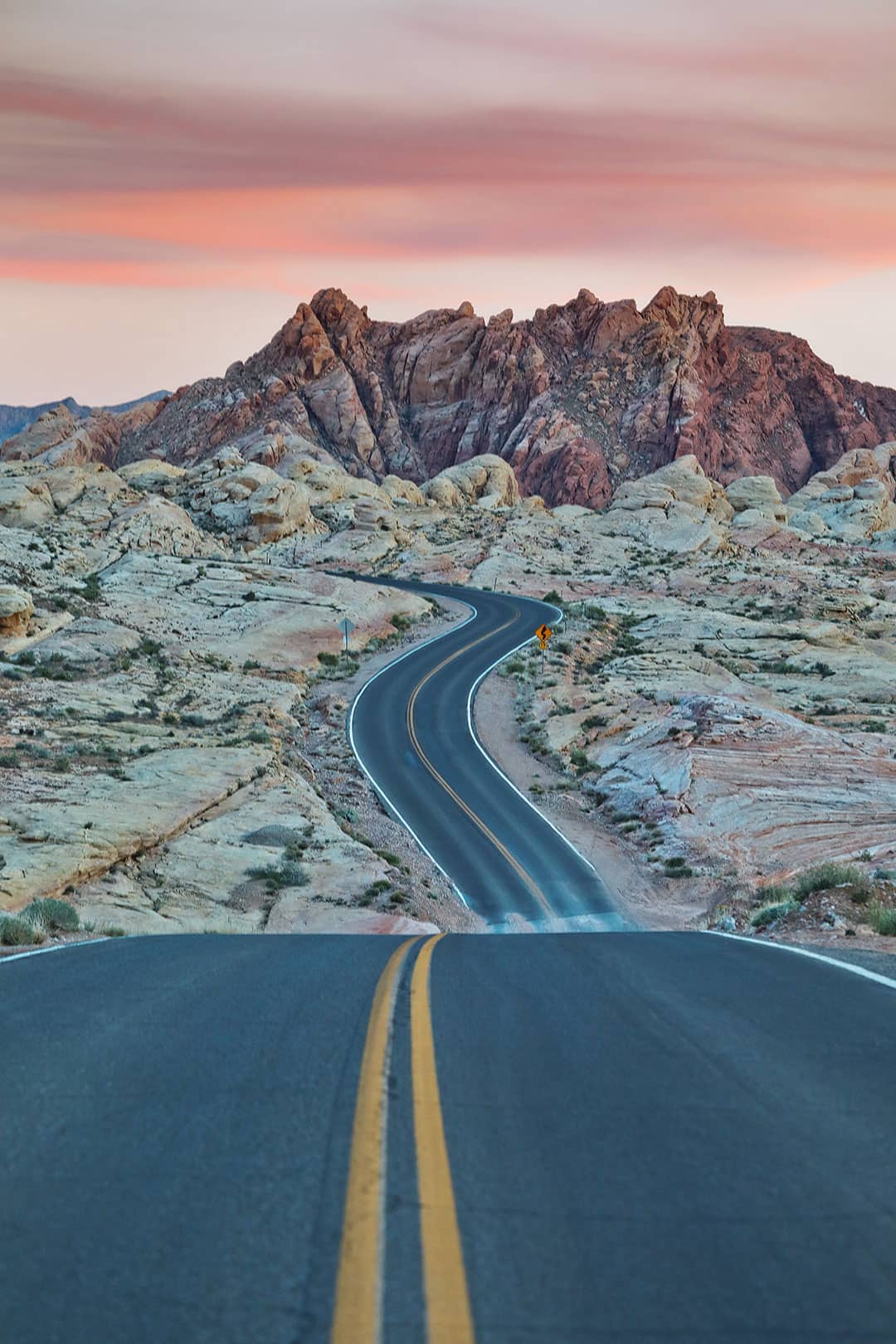 The Road at the Valley of Fire Las Vegas