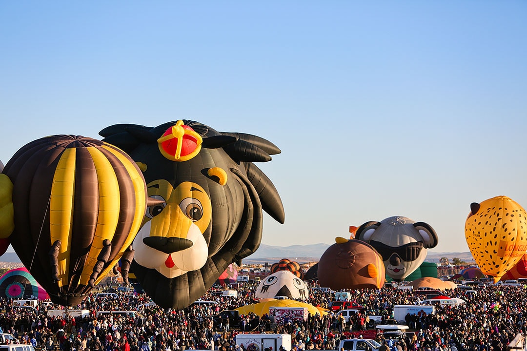 Albuquerque New Mexico Balloon Festival 2024 Golda Kandace