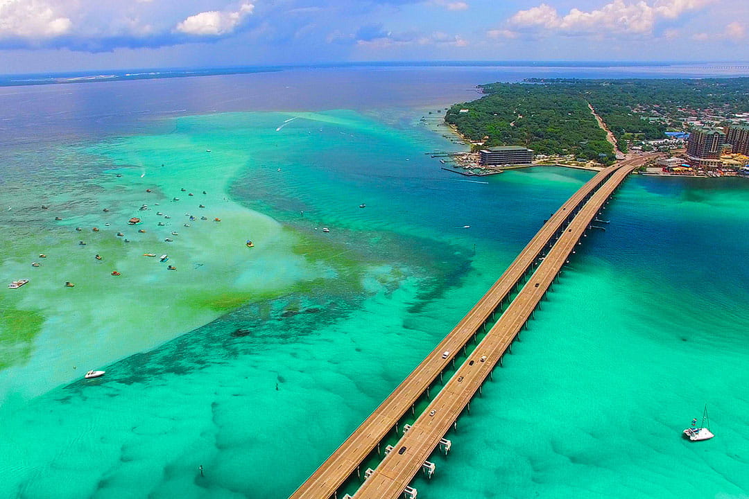 Crab Island in Destin FL